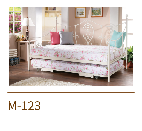 M123 舒適鍛鐵床