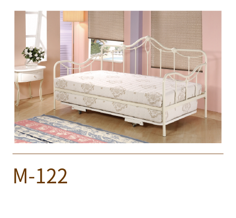 M122 舒適鍛鐵床